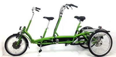 Vanraam Tandem Duo Dreirad Kevo Plus Fahrer und vorne Person bis 160cm - Bild 1 von 4