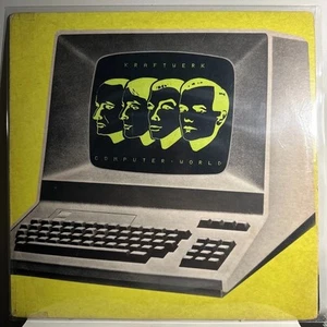 Kraftwerk – Computer World LP Vinyl 1981 Warner Bros. Electro Electronic VG+/G - Picture 1 of 2