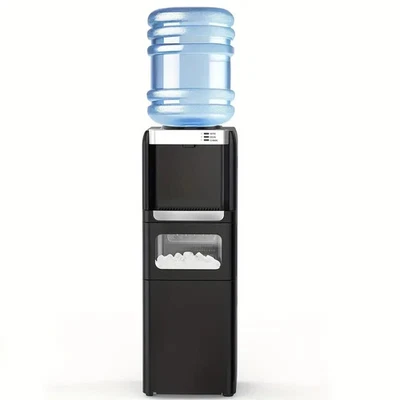 Water Dispenser With Ice Maker Function, Top Loading Hot And Cold Water Cooler  - Image 1 of 4