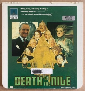 DEATH ON THE NILE (1978) CED RCA VideoDisc Thorn EMI Agatha Christie Mystery - Picture 1 of 5