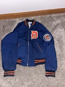 Vintage children’s Detroit Tigers officially licensed jacket in navy size 10Y - Picture 1 of 7