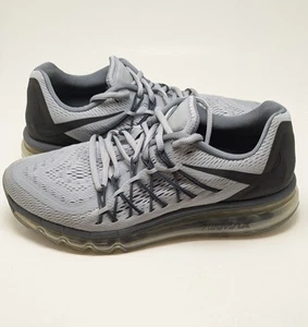 Scarpe da corsa sportive uomo Nike Air Max 2015 grigio lupo 698902-009 taglia 8,5 - Foto 1 di 7