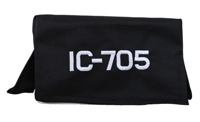 SQ1K IC-705 Staubschutzhaube mit Vorder und Rückseitenklappe ausgestattet Amateurfunk