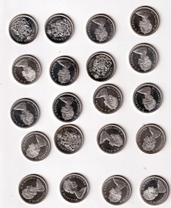 1965 Canada Half Dollar  80% Silver Roll (20).  Cameo Prooflikes  6 oz Silver - Picture 1 of 1