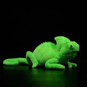 Simulation Chameleon Lizard Plush Doll 38cm Stuffed Animal Toy Children Gift - Picture 1 of 3