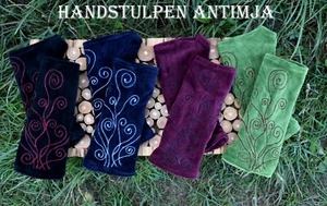 Handstulpen Samt Pulswärmer Dekorative Arm Stulpen Elfen Feen Stulpen Goa Hippie - Bild 1 von 46
