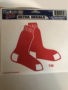 Boston Red Sox Large Static Cling Decal Wincraft 4 1/2" x 5 3/4" - Picture 1 of 1