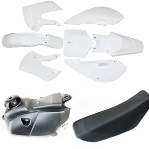 WT KLX110 Plastic Fairing Fender Kit Seat Fuel Tank 125cc PIT Dirt BigFoot Bike - Bild 1 von 8