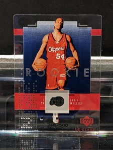 2002-03 UD Glass /500 Chris Wilcox #124 Clippers SP!