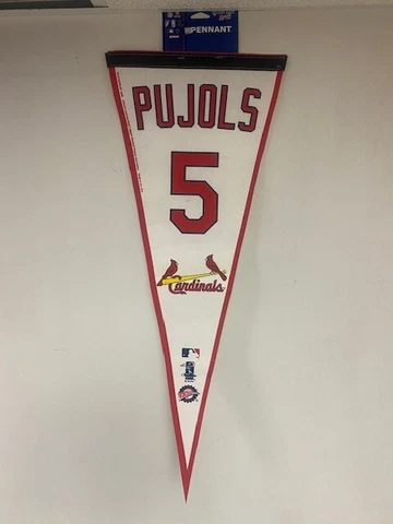 ALBERT PUJOLS ST. LOUIS CARDINALS MLB PENNANT Cover