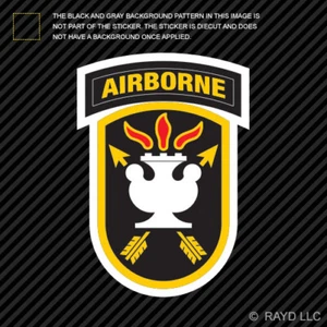 U.S. Army John F. Kennedy Special Warfare Center and School shoulder Sticker - Picture 1 of 1