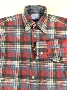 Pendleton Hemd Damen M Wolle Made In USA kariert Vintage Ende 60er Anfang 70er - Bild 1 von 13