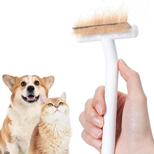 Pet Deshedding Tools for Short Haired Cats & Dogs, Dematting Deshedding Brush Ca - Picture 1 of 12