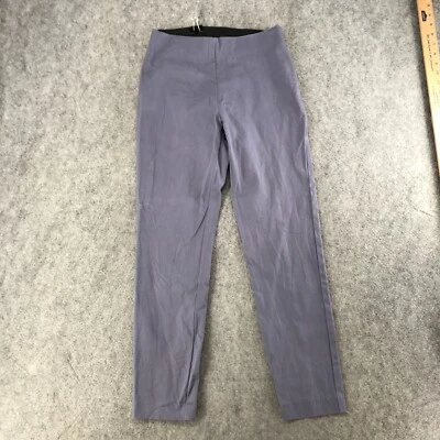 A New Day Pants Womens Size 2 Slate Blue Gray Side Zip Skinny High-Rise Stretchy - Image 1 of 4