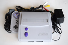 Super Nintendo Mini Jr SNES SNS-101 Console Video Game System Complete