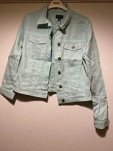 Warehouse Western Aqua Coloured Jacket 14 - Picture 1 of 7