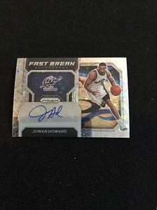 Juwan Howard 2022-23 Prizm Fast Break Prizm Auto Autograph #FB-JHW Wizards - Picture 1 of 2