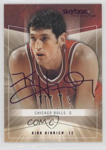 2004-05 Skybox Autographics Purple Royal Insignia /25 Kirk Hinrich #27
