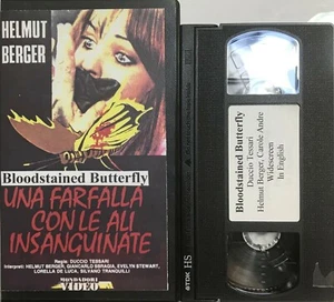 Bloodstained Butterfly - Ein Schmetterling mit blutigen Ali VHS Helmut Berger - Bild 1 von 2
