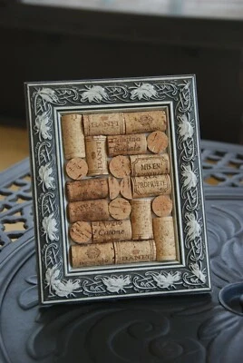 Wine Cork Board Desk Top Memo Board - Image 1 of 4