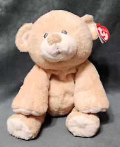 Ty Pluffies Woods beige orsacchiotto 9" imbottito peluche cucito occhio 2007 NUOVO - Foto 1 di 6