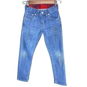 Levis 511 boys jeans sz 8 reg 24x25 straight leg med wash - Picture 1 of 10