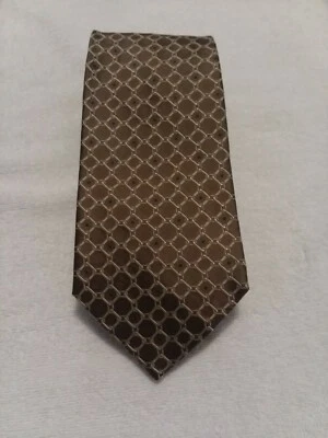 Gorgeous SULKA France 100% Link Silk Neck Tie - Image 1 of 4