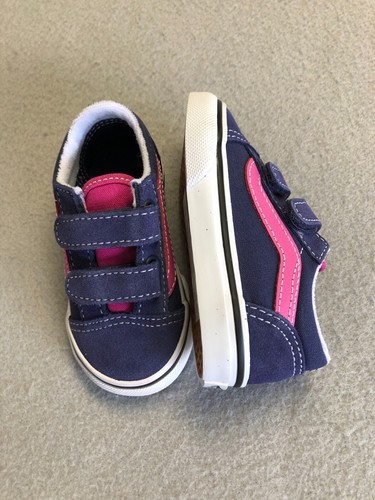 Sneakers Vans bambina taglia 5 nuove Oldol Sko Duola rosa viola scarpe