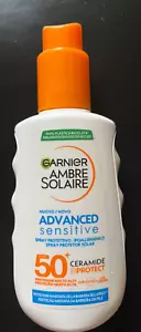 Garnier Ambre Solaire SENSITIVE Advanced spray 150ml SPF 50+ New - Picture 1 of 2