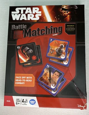 Star Wars Battle Matching Game The Force Awakens Disney Kids 6+ BNIN - Image 1 of 3