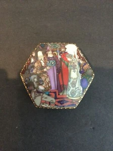 Caja de baratijas Heinrich Villeroy & Boch Cuentos de hadas rusos La doncella de nieve usada - Imagen 1 de 9