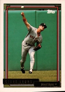 1992 Topps Gold #349 - Steve Lyons - Boston Red Sox 92-907 - Bild 1 von 2