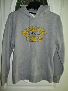 Missouri Tigers Columbia By Russell Athletic Youth Large Hoodie Sweatshirt Gray - Picture 1 of 3