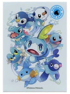 TYPE FIGHTERS Water Type Individual Card Sleeve Pokemon Center Japan Original - Picture 1 of 2