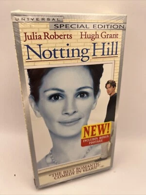 Notting Hill - VHS Tape 2000 Special Edition - Julia Roberts Hugh Grant - NEW BN - Image 1 of 4