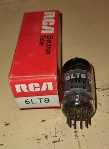 RCA 6LT8 ELECTRONIC TUBE - Vintage Electronics - Picture 1 of 2