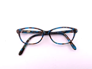 Modo Eyeglasses, Frames Only, MC045, Lapis, 48-15-140, Brwn Turq Tortoise, Japan - Picture 1 of 14