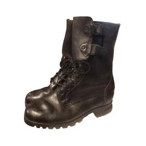 Czech Armed Forces Black M60 2 Buckle Boots - Picture 1 of 3