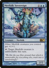 1X Merfolk Sovereign Magic 2011 NM/EX MTG CARD