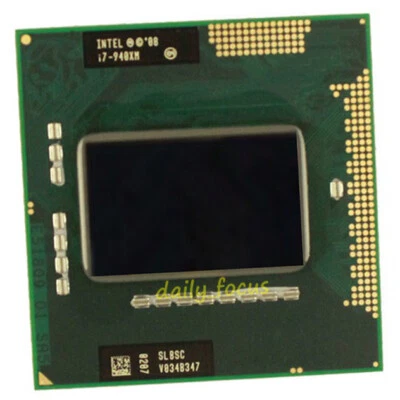 Intel Core i7-940XM 2.13 GHz Socket G1 4 cores  SLBSC CPU Processor 8 MB - Image 1 of 4