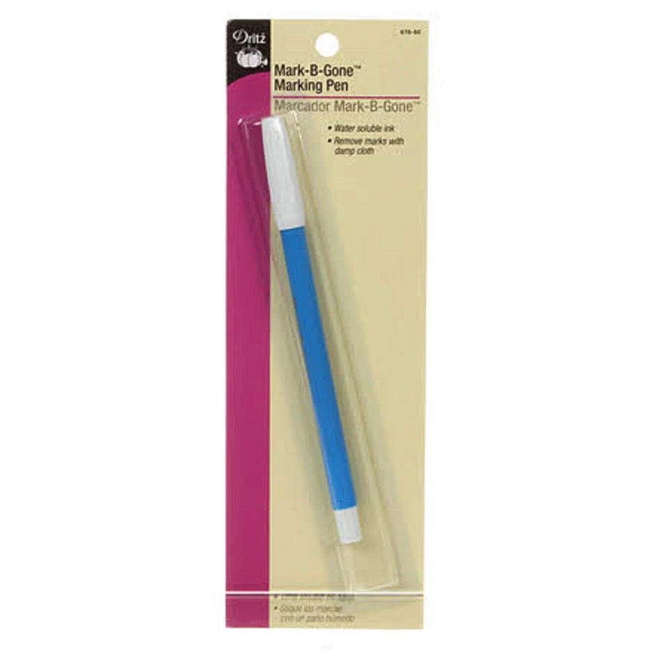 Pluma marcadora Dritz Mark-B-Gone azul borrable al agua 676-60 Foto 1 de 1