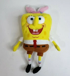 Viacom Vintage SpongeBob Schwammkopf Plüsch Osterhase Hasenohren 13 Zoll Nickelodeon - Bild 1 von 7