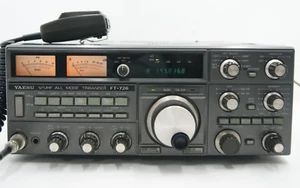 YAESU FT-726 50/144/430MHz All Mode Tribander 20W + Mic Good Cond. - Picture 1 of 14