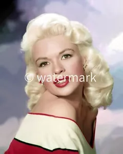 Stampa 8x10 attrice pin-up classica Jayne Mansfield anni 50 - Foto 1 di 1