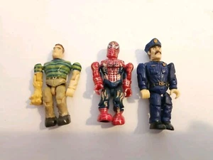 Raro Mega Bloks Spiderman y Sandman Lote de 4 figuras con Policeman & Carnage - Imagen 1 de 4