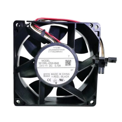 1PCS NEW NMB 3615RL-05W-B46 DC 24V 0.73A 92*92*38MM Fan Inverter Fan  Fast Ship - Image 1 of 2