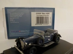 Modelo de coche, Alvis Speed 20 - azul real, Oxford diecast. 1/76. 76alv005 - Imagen 1 de 1
