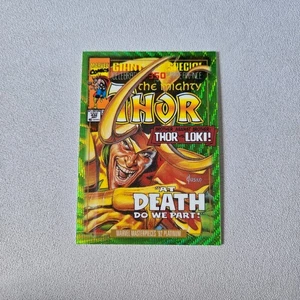 2024 SkyBox Marvel Masterpieces '92 Platinum 04/10 Loki Emerald Surge【lzc】 - Picture 1 of 2