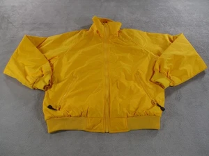 Vintage Wear Guard Yellow Medium M Full Zip Fleece Lined Jacket Bomber NWOT - Picture 1 of 12