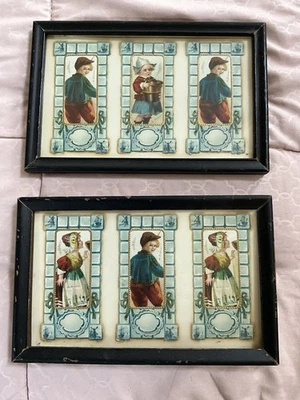 De colección Dos Juegos De Tarjetas De Jabón Enmarcadas, Caja Troquelada Tarjeta Comercial Metamórfica Foto 1 de 4